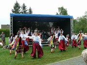 Das Folkloreensemble Vesna aus Kiew hat alle begeistert